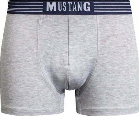 Pánske boxerky Mustang Retro 4046-1050 Retro M-2XL Veľkosť: 2XL, Barva: sivá