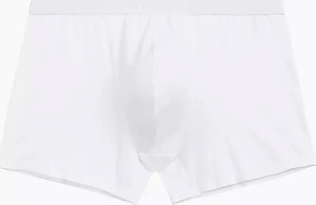 Bambusové boxerky Atlantic BMH-016 M-2XL Veľkosť: 2XL, Barva: biela