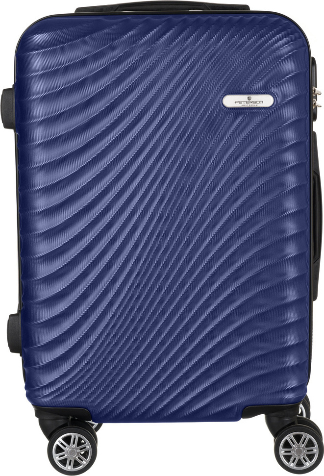 Peterson tmavomodrý škrupinový kufor veľ. S [R] PTN ML-29-NAVY S Veľkosť: S