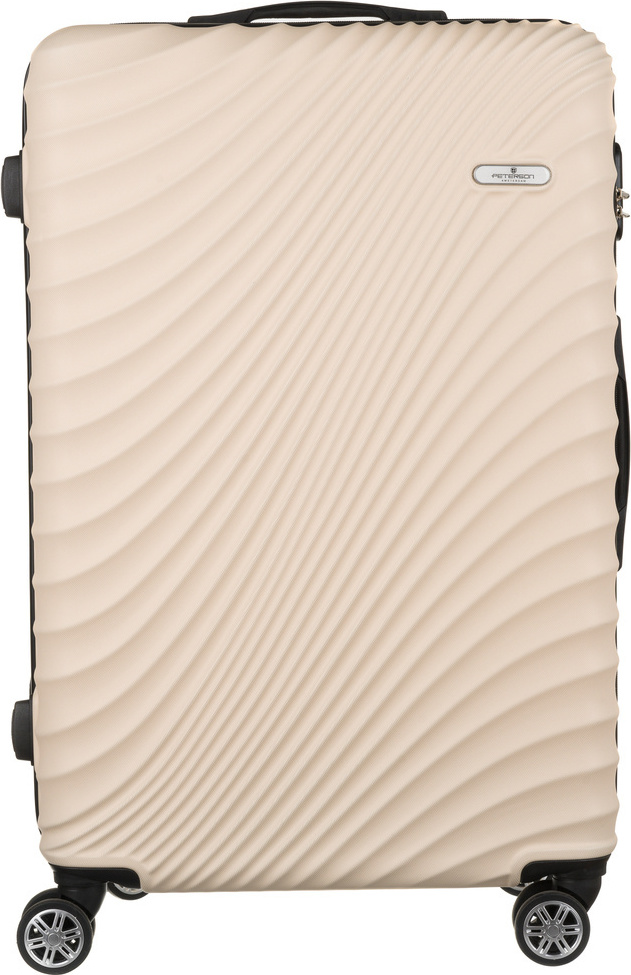 Peterson zlatý škrupinový kufor veľ. M [D] PTN ML-29-GOLD M Veľkosť: M