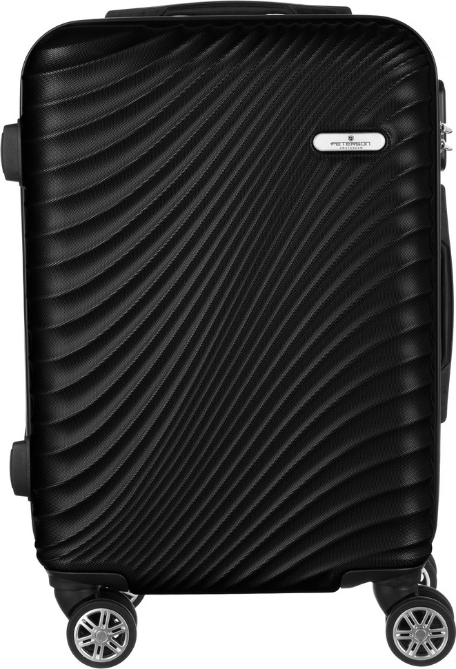 Peterson čierny škrupinový kufor veľ. S [D] PTN ML-29-BLACK-S Veľkosť: S
