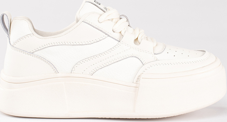 Smotanové dámske tenisky na vysokej podrážke GD-XF-129W Veľkosť: 36