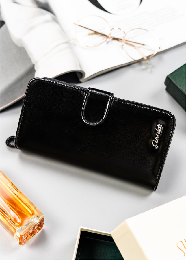 4U Cavaldi Čierna veľká peňaženka M776 N113-APU-BL Veľkosť: ONE SIZE