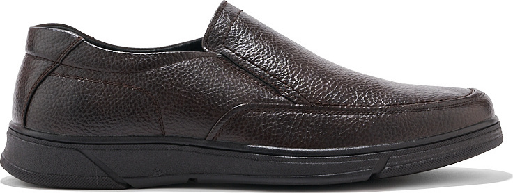 Hnedé pánske mokasíny z ekologickej kože RS67806-6B-BR-M Veľkosť: 40