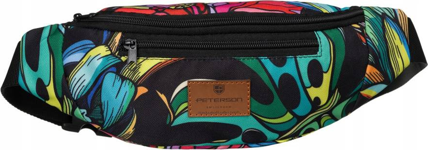 Peterson Priestranná polyesterová ľadvinka - farebný vzor PTN NER-04 Veľkosť: ONE SIZE