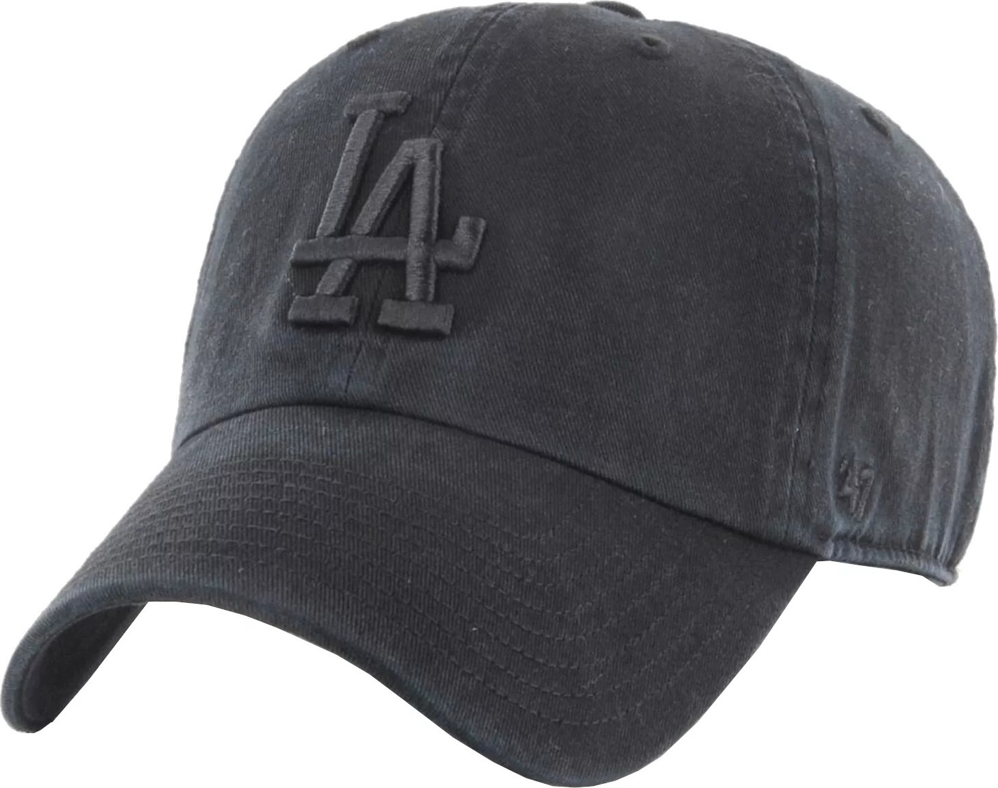 Tmavosivá pánska šiltovka 47 Brand MLB Los Angeles Dodgers Cap B-RGW12GWSNL-BKQ Veľkosť: ONE SIZE