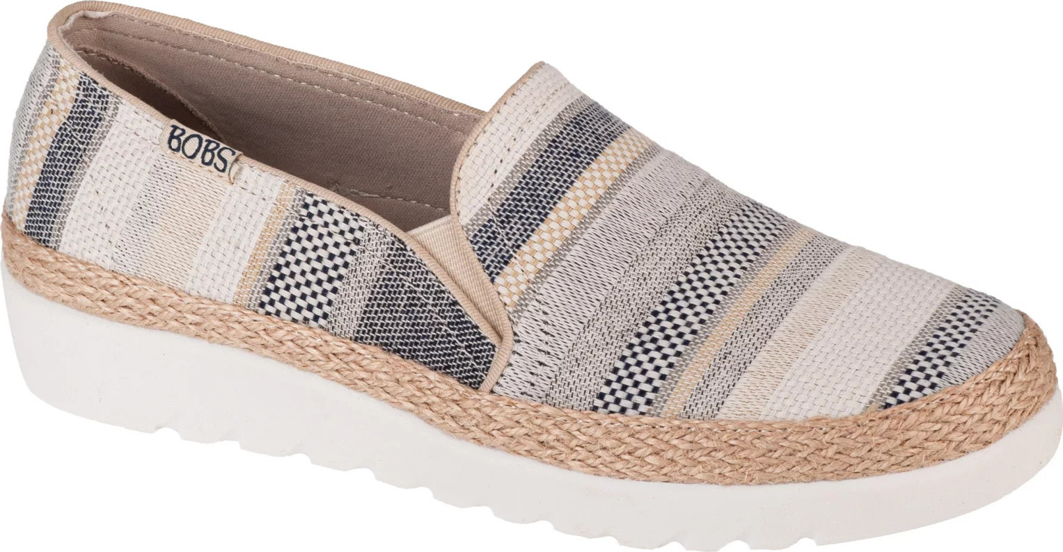 Vzorované dámske espadrilky Skechers Flexpadrille HI - Serene Heights 114521-NVMT Veľkosť: 38