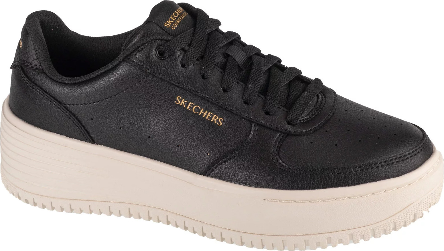 Čierne dámske tenisky Skechers Grand 92 - Be Lifted 185110-BLK Veľkosť: 37