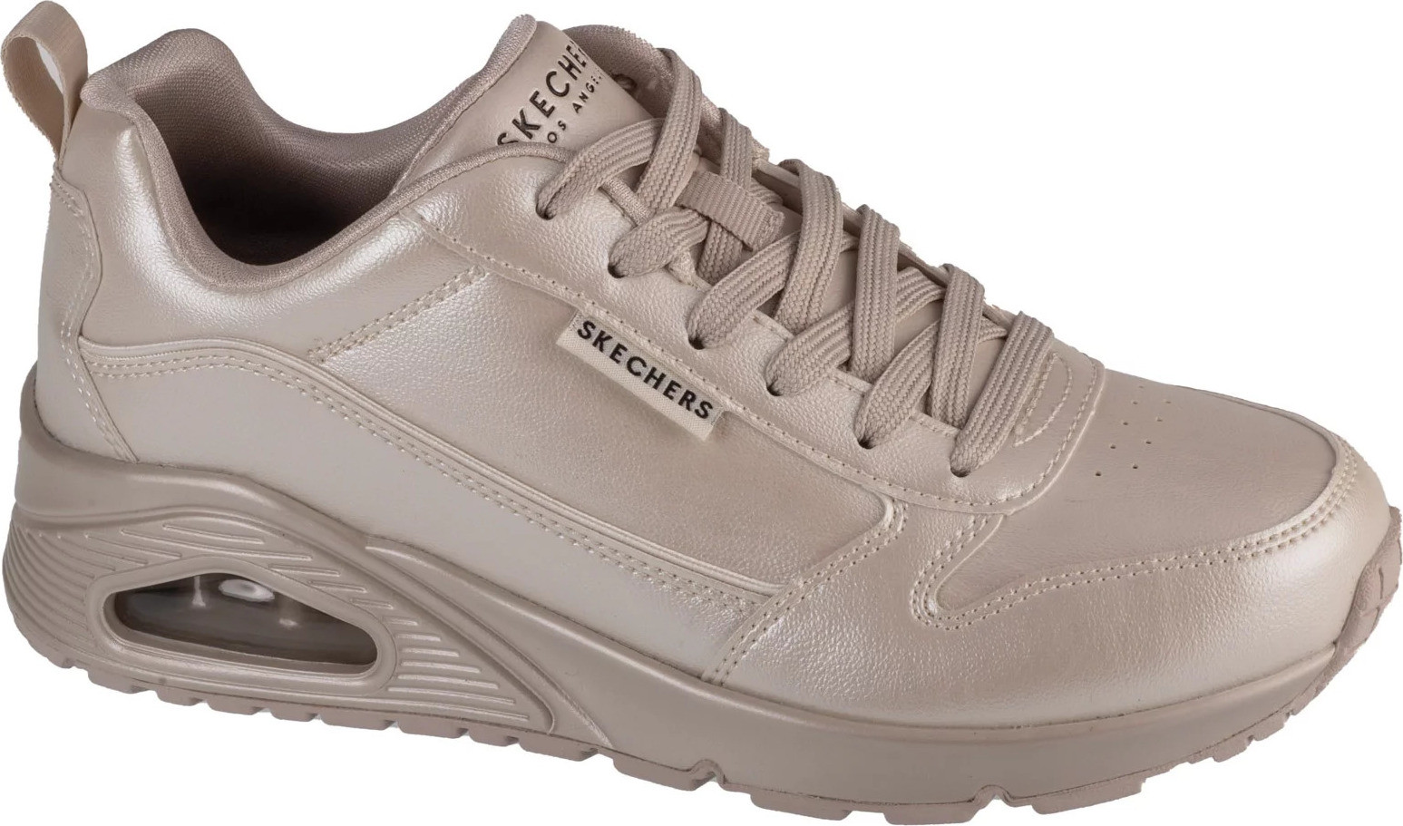 Zlaté dámske tenisky Skechers Uno - Galactic Gal 177104-OFWT Veľkosť: 36