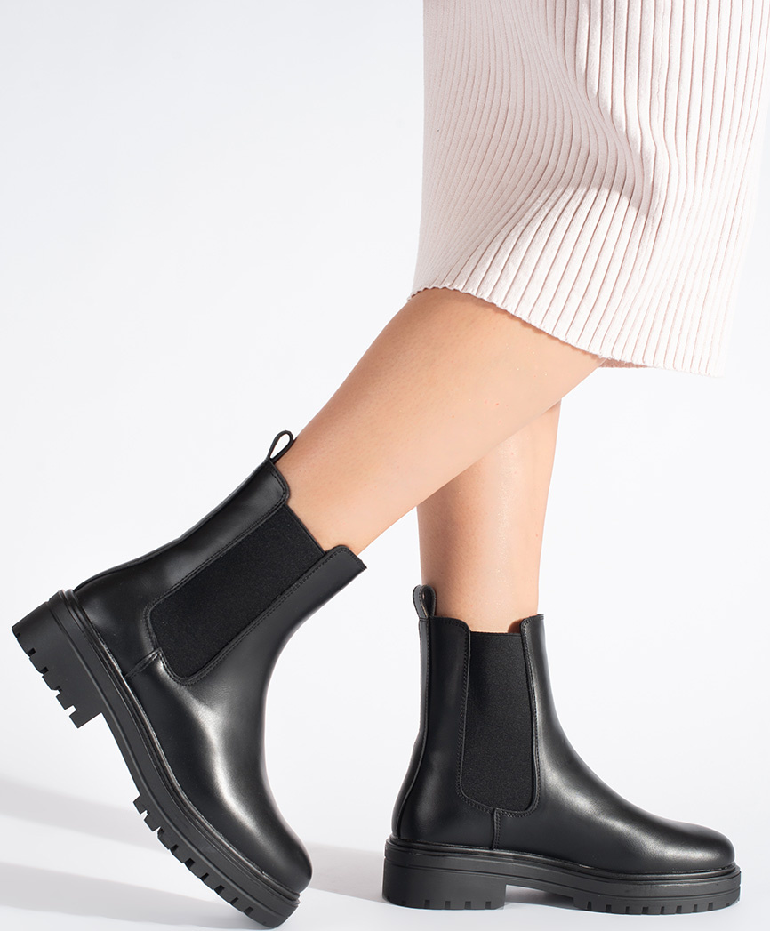 Čierne členkové dámske štibletky Sergio Leone TR770B Veľkosť: 37