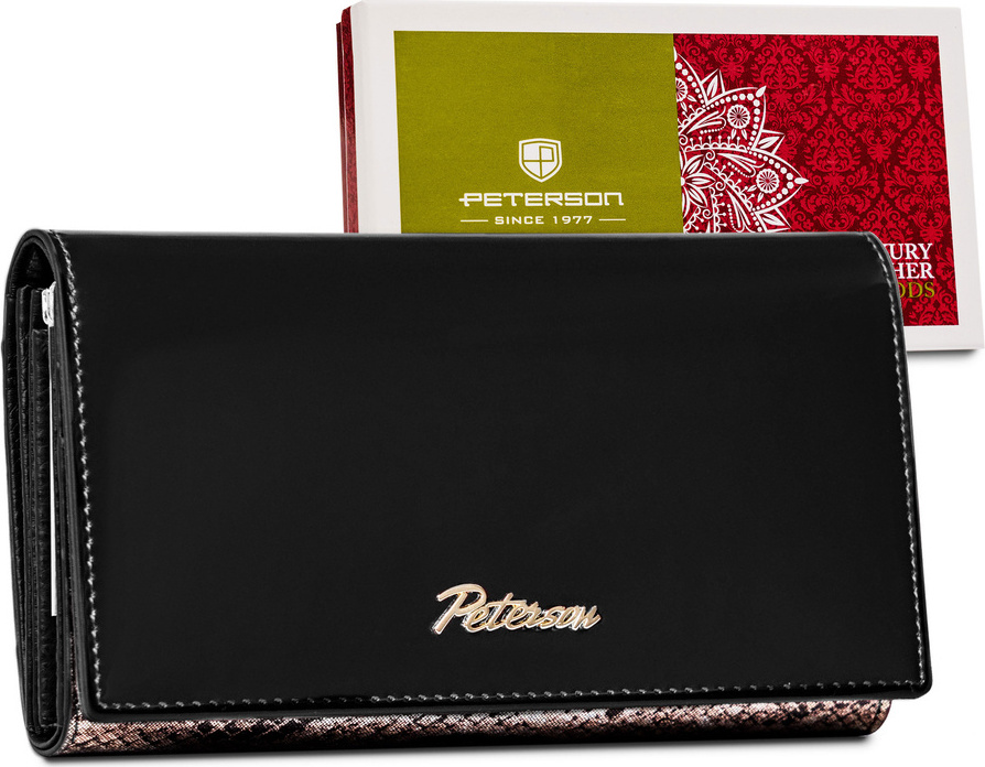 Peterson Dámska peňaženka Y047 - hadí vzor PTN BS-466-1919 SN/B Veľkosť: ONE SIZE