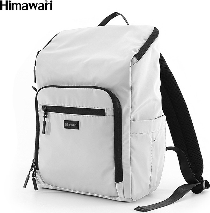 Svetlosivý multifunkčný batoh na kočík Himawari s priehradkou na notebook 1223-02 Veľkosť: ONE SIZE