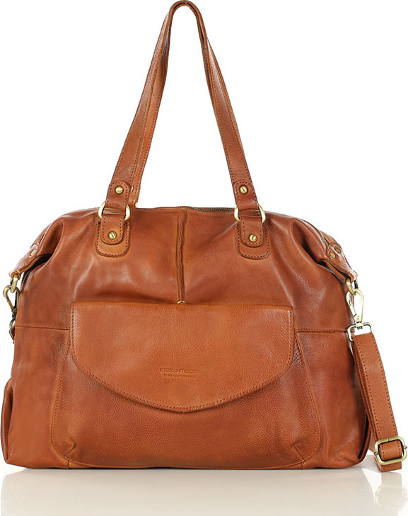 MARCO MAZZINI Camel dámska shopper kabelka (vs106b) Veľkosť: ONE SIZE