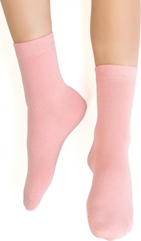 Svetloružové dievčenské ponožky Art.145 ZL043, CORAL Veľkosť: 23/25