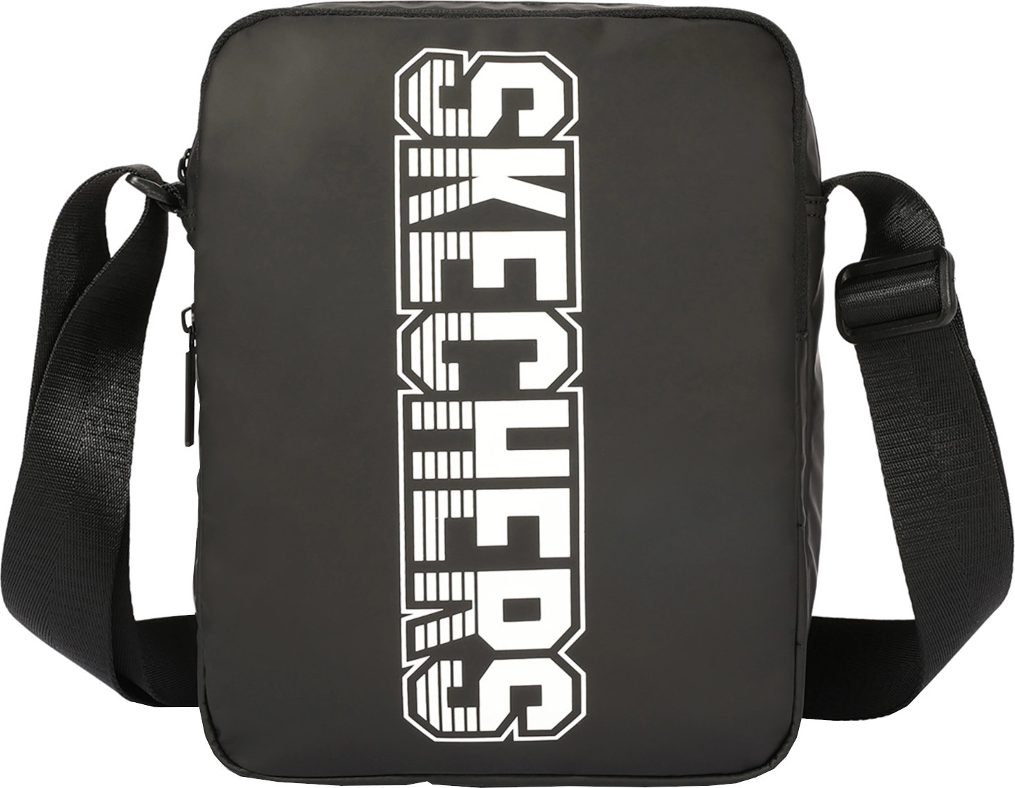 Čierna pánska taška cez rameno Skechers Compton Reporter Bag S1061-06 Veľkosť: ONE SIZE