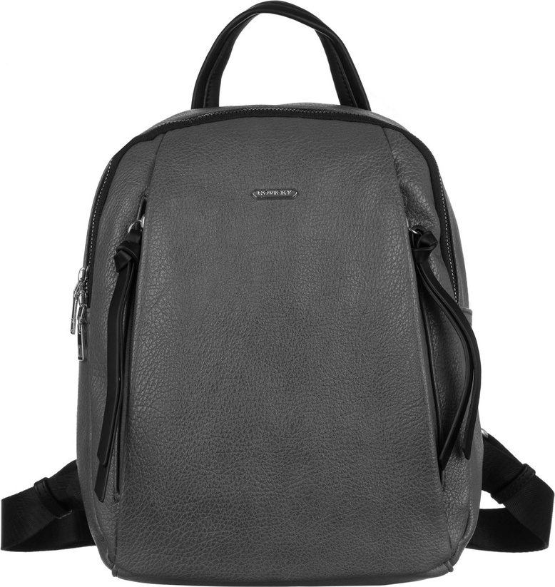 Rovicky sivý dámsky mestský batoh R-PL-6727 Veľkosť: ONE SIZE