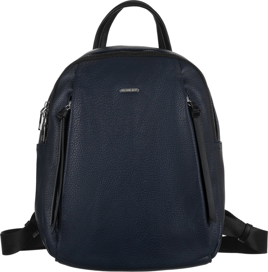Rovicky tmavomodrý dámsky mestský batoh R-PL-6727 Veľkosť: ONE SIZE