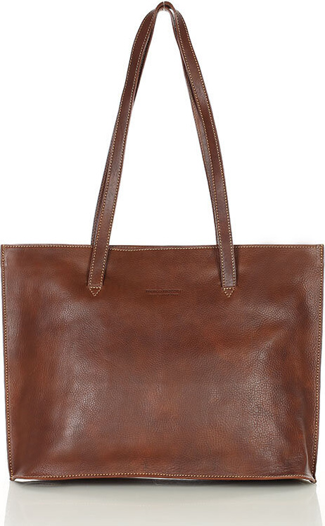 MARCO MAZZINI Hnedá dámska business kabelka (420b) Veľkosť: ONE SIZE