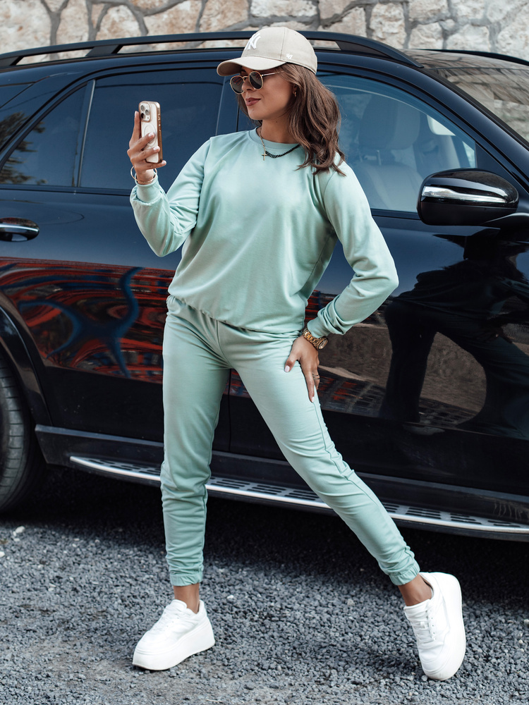 Mintová dámska tepláková súprava MILIAN AY1109 Veľkosť: S