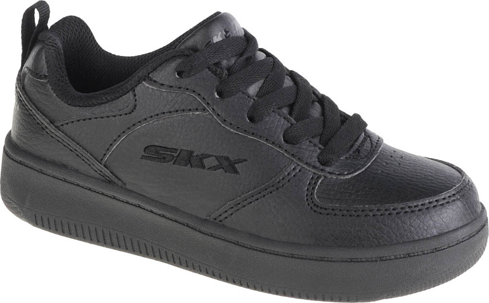 Čierne chlapčenské tenisky Skechers Sport Court 92 405696L-BBK Veľkosť: 30