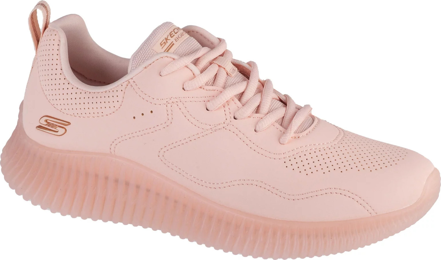 Púdrové dámske tenisky Skechers Bobs Geo - How Marvelous 117422-LTPK Veľkosť: 36