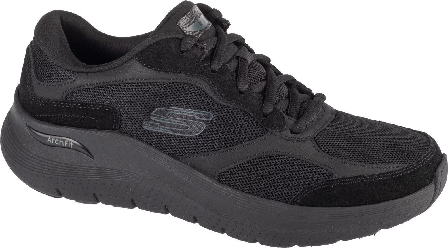 Čierne pánske tenisky Skechers Arch Fit 2.0 - The Keep 232702-BBK Veľkosť: 42