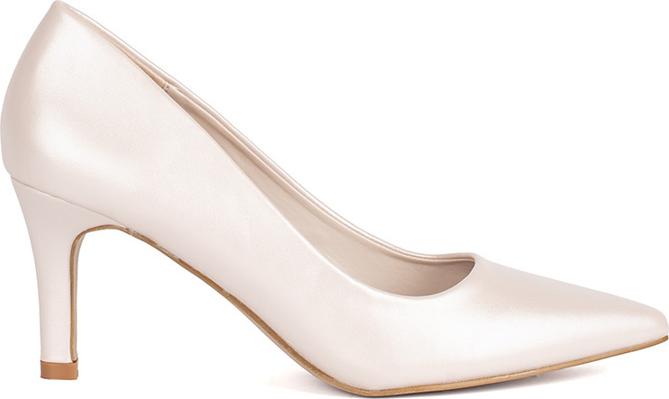 Klasické elegantné perlové lodičky na tenkom podpätku GD-FL370A-L.BE Veľkosť: 39