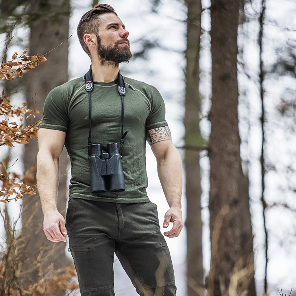 Pánske funkčné khaki tričko z modalu Veľkosť: 3XL