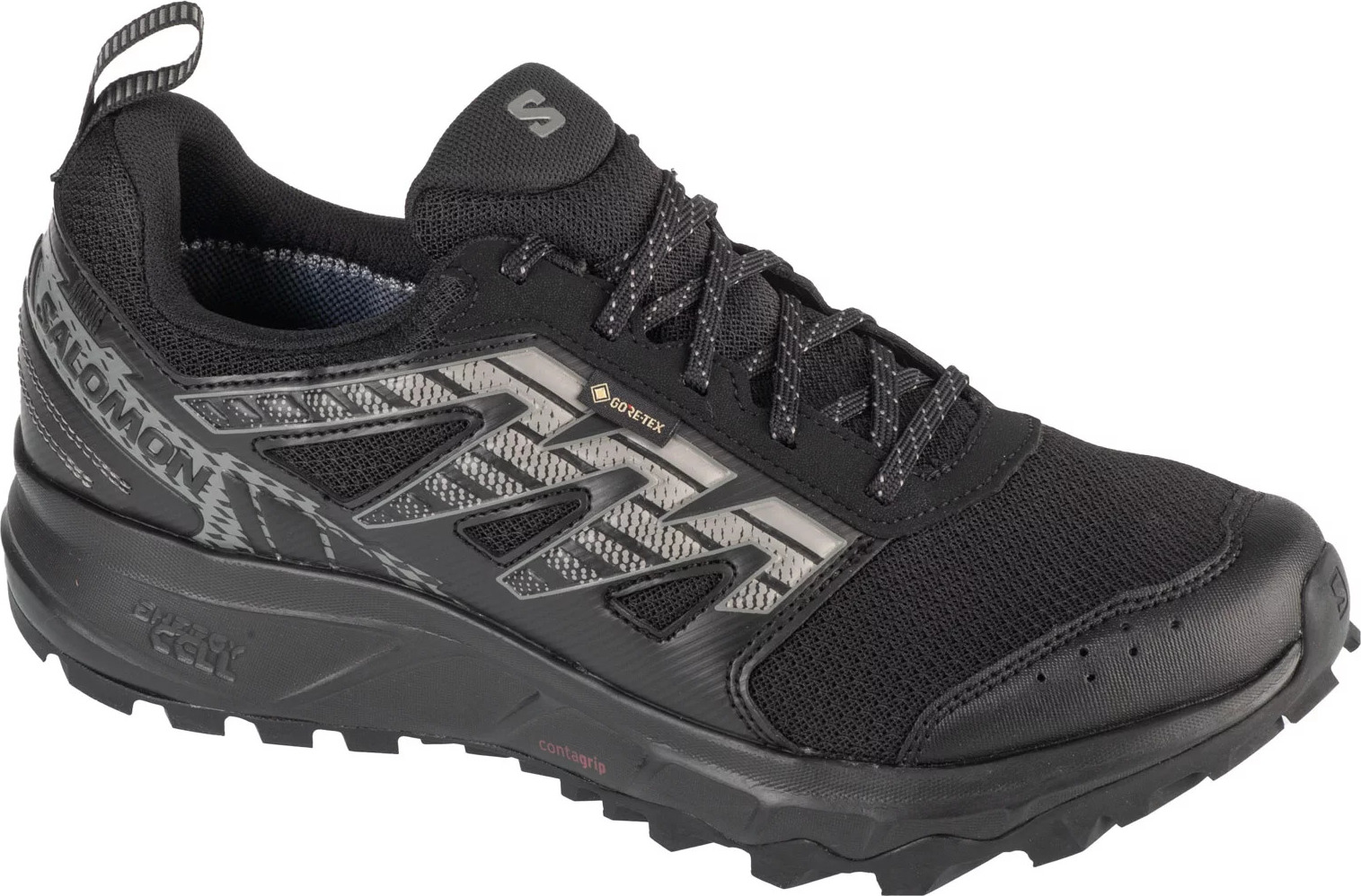 Čierne pánske outdoorové topánky Salomon Wander GTX 471484 Veľkosť: 42