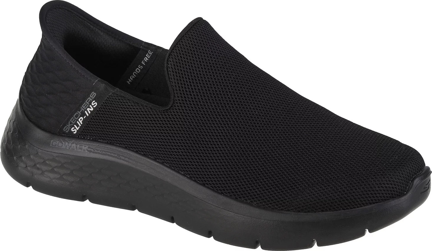 Čierne pánske tenisky Skechers Slip-Ins: Go Walk Flex - No Hands 216491-BBK Veľkosť: 43