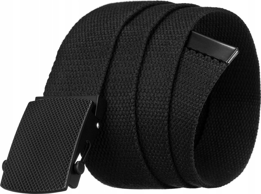 Peterson Čierny pánsky textilný opasok [DH] PTN PAR3-120 Veľkosť: 115