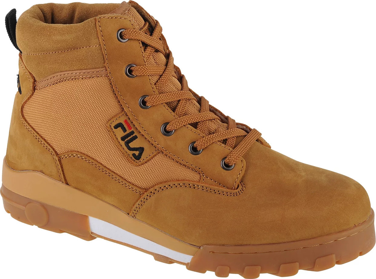 Hnedé členkové topánky Fila Grunge II Mid FFM0165-23015 Veľkosť: 44