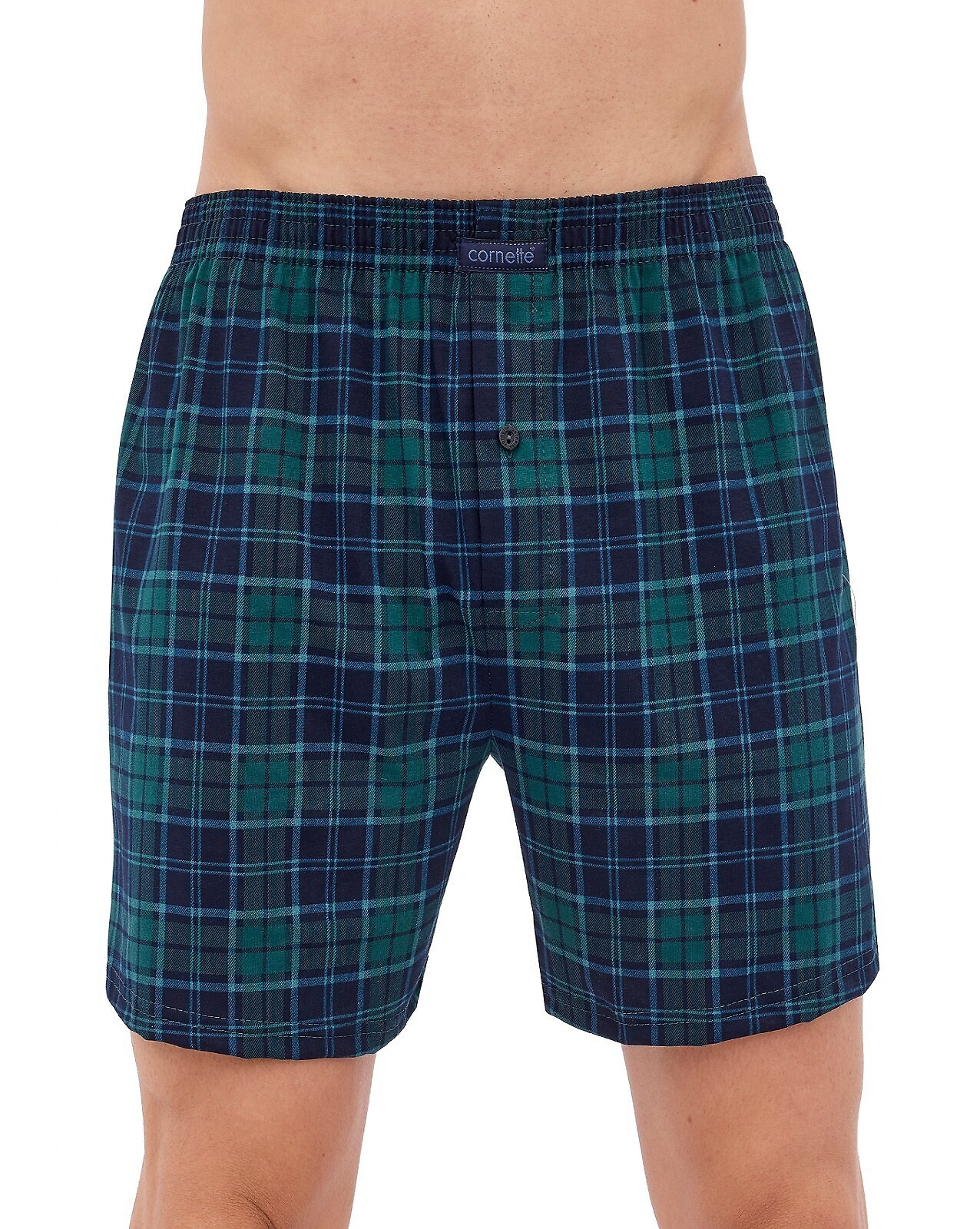 Kárované trenírky Cornette Comfort Eliot 002/297 S-2XL Veľkosť: M