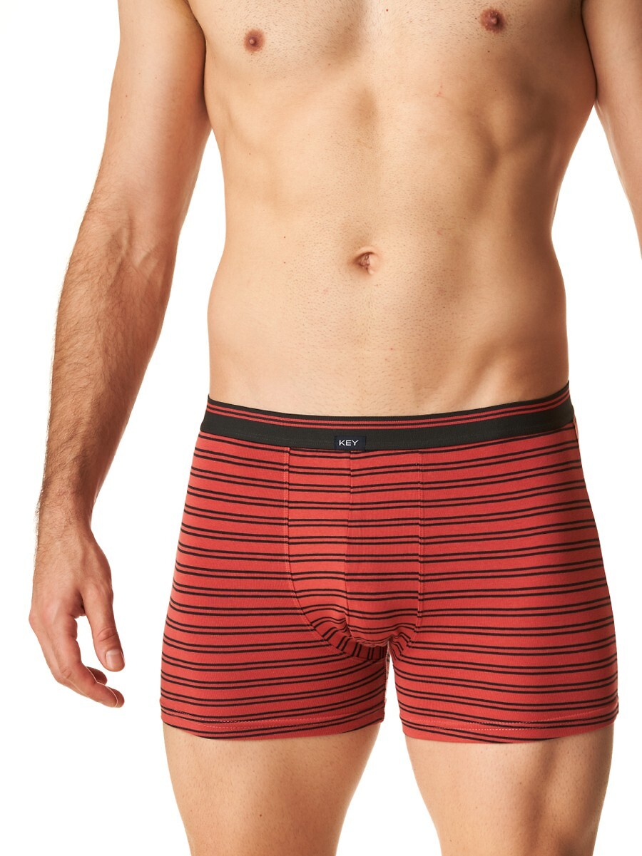 Boxerky Key Dammit MXH 321 B24 M-2XL Veľkosť: M, Barva: Červená