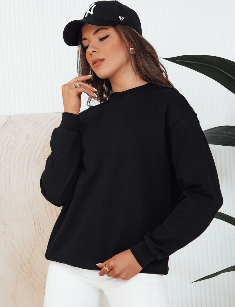 Čierna dámska mikina SWAN BY1286 Veľkosť: S