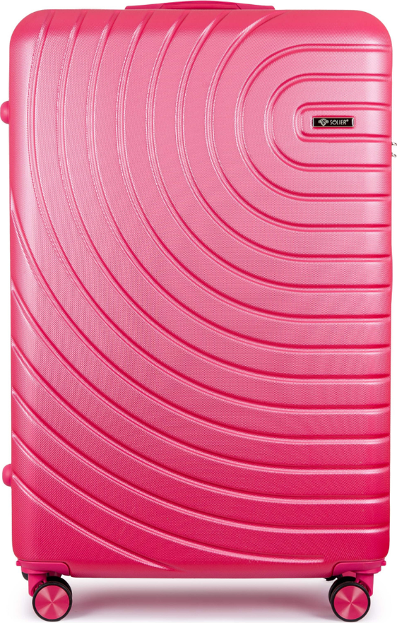 SOLIER Koralový cestovný kufor AVENTOR veľ. M STL1064 CORAL 24" M) Veľkosť: M