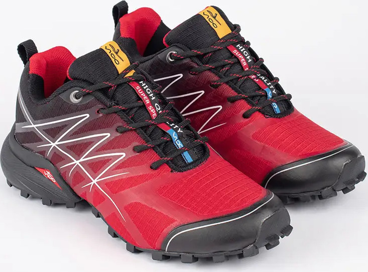 Červené dámske trekové topánky VICO VOP19N94F2R/B Veľkosť: 36