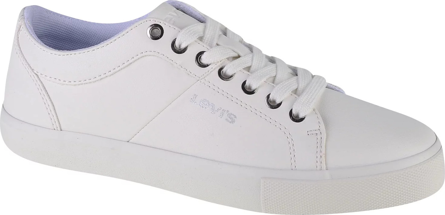 Biele dámske tenisky Levi's Woodward S 233414-794-50 Veľkosť: 37