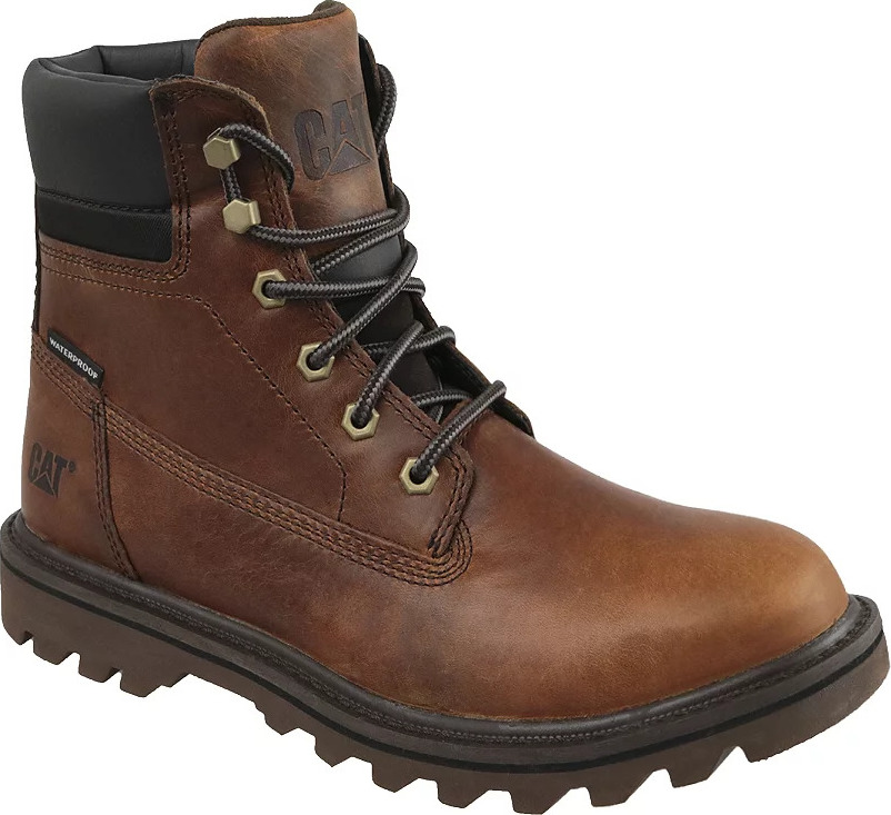 Pánske hnedé členkové topánky CATERPILLAR Deplete WP P721722 Veľkosť: 40