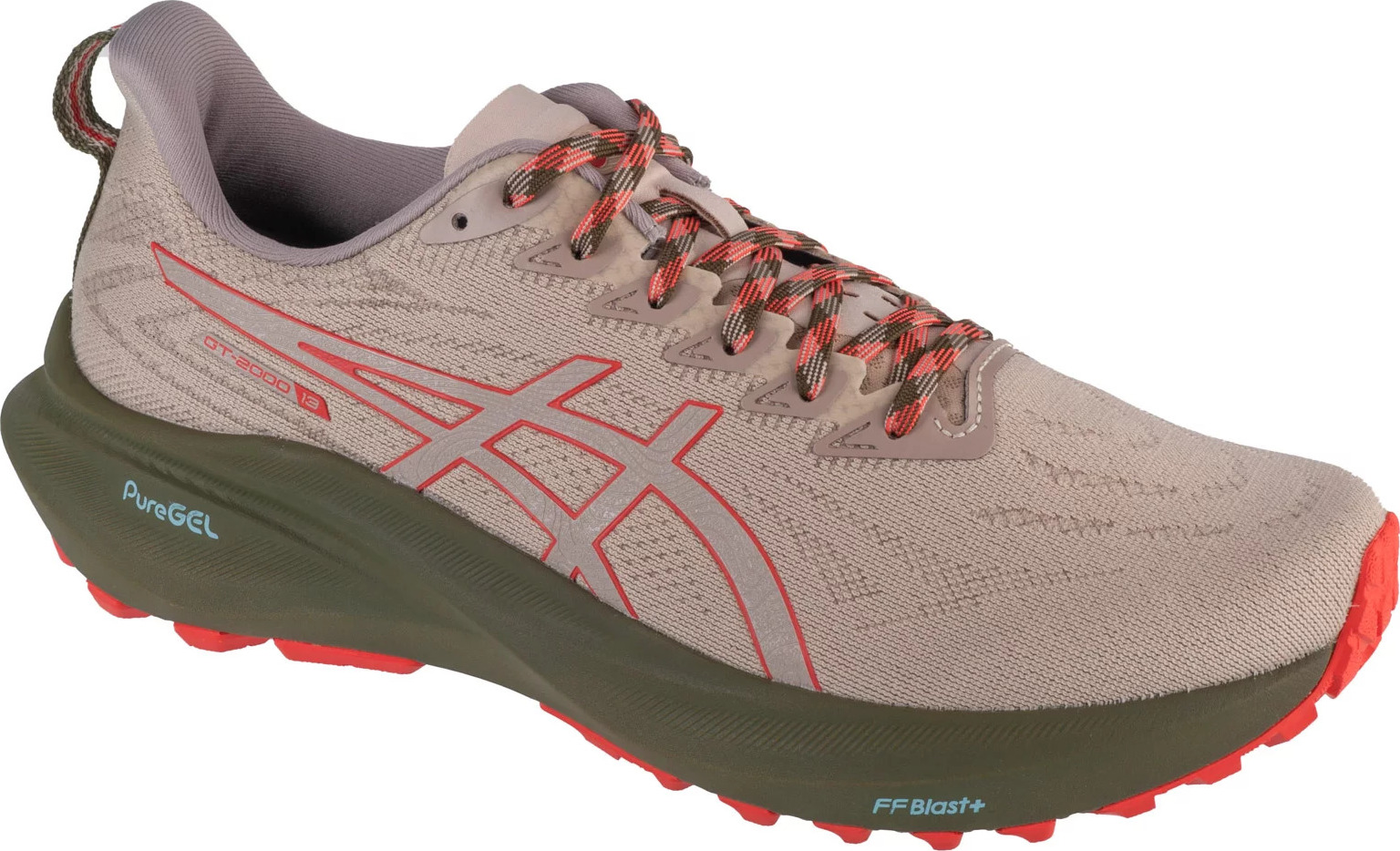 Béžové pánske bežecké tenisky ASICS GT-2000 13 TR 1011B954-300 Veľkosť: 47