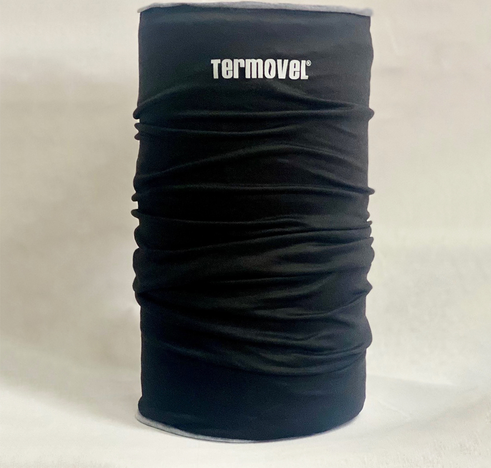 Čierny multifunkčný nákrčník Veľkosť: ONE SIZE