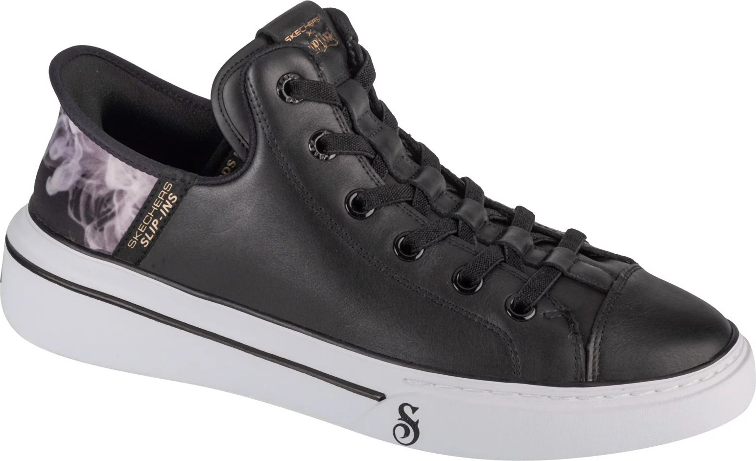 Čierne pánske tenisky Skechers Slip-Ins Snoop One - OG 251016-BKW Veľkosť: 43