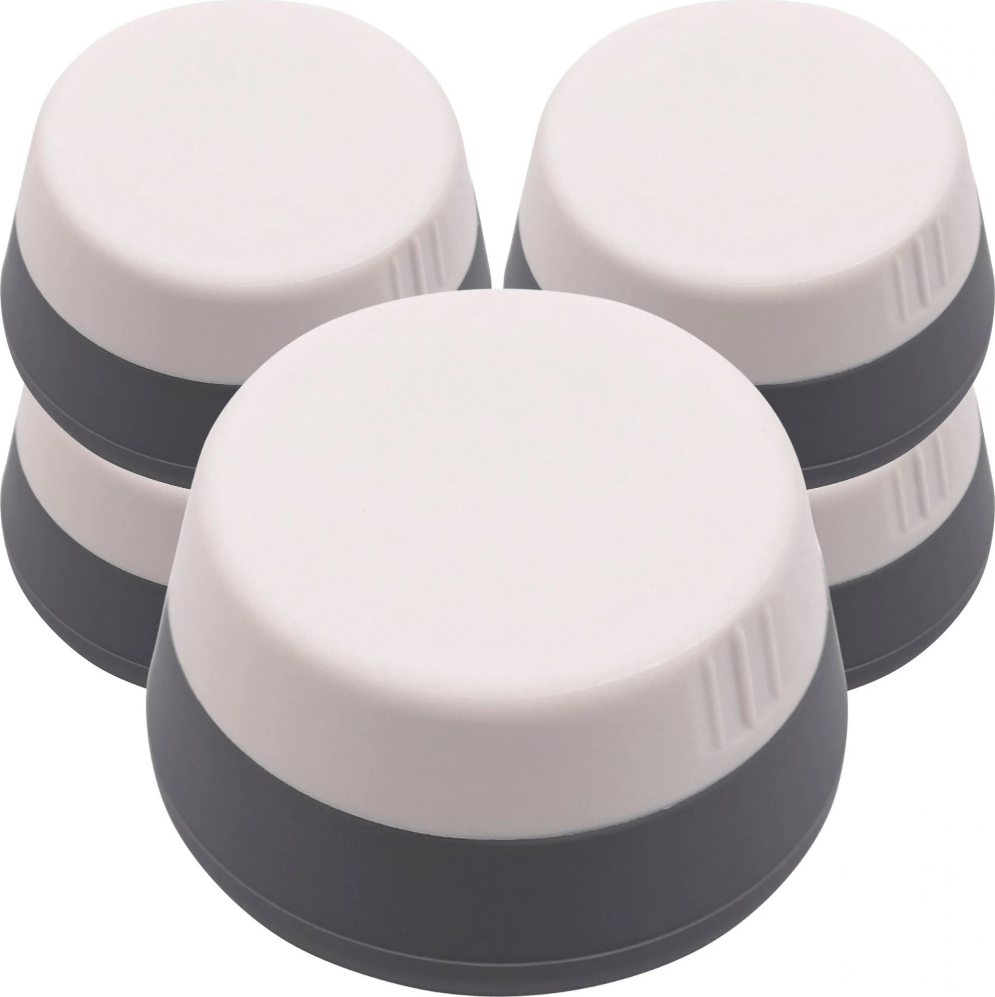 Sivá sada 5 silikónových cestovných dóz Set of 5 silicone travel jars, GREY, Wings Veľkosť: ONE SIZE