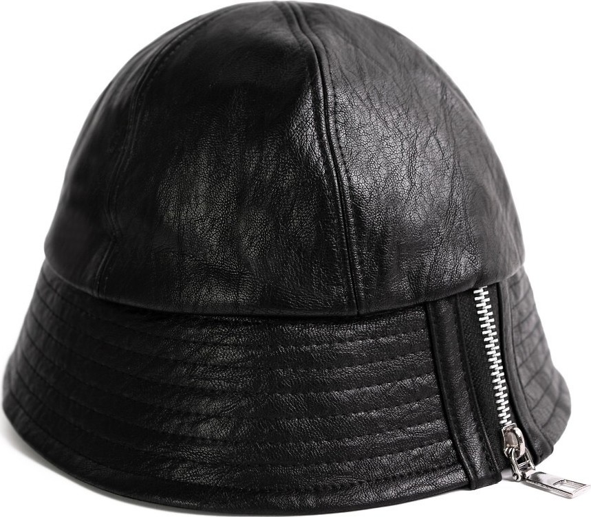 Čierny klobúk Zipper Art Of Polo 24340 Zipper Veľkosť: ONE SIZE