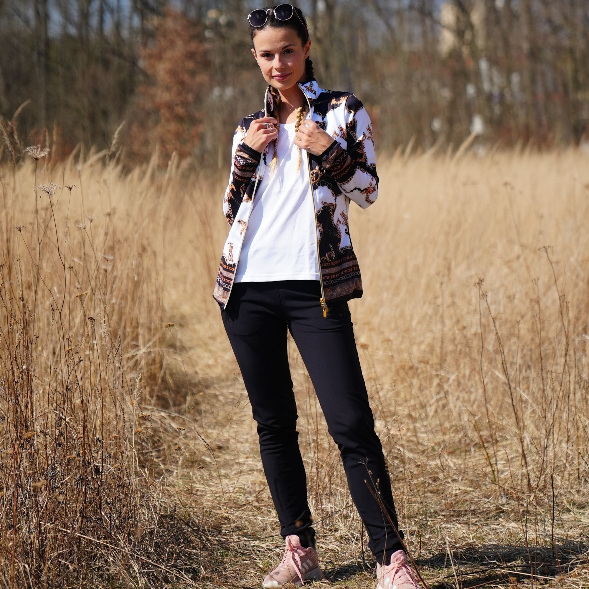 Čierne dámske hrejivé nohavice Veľkosť: S