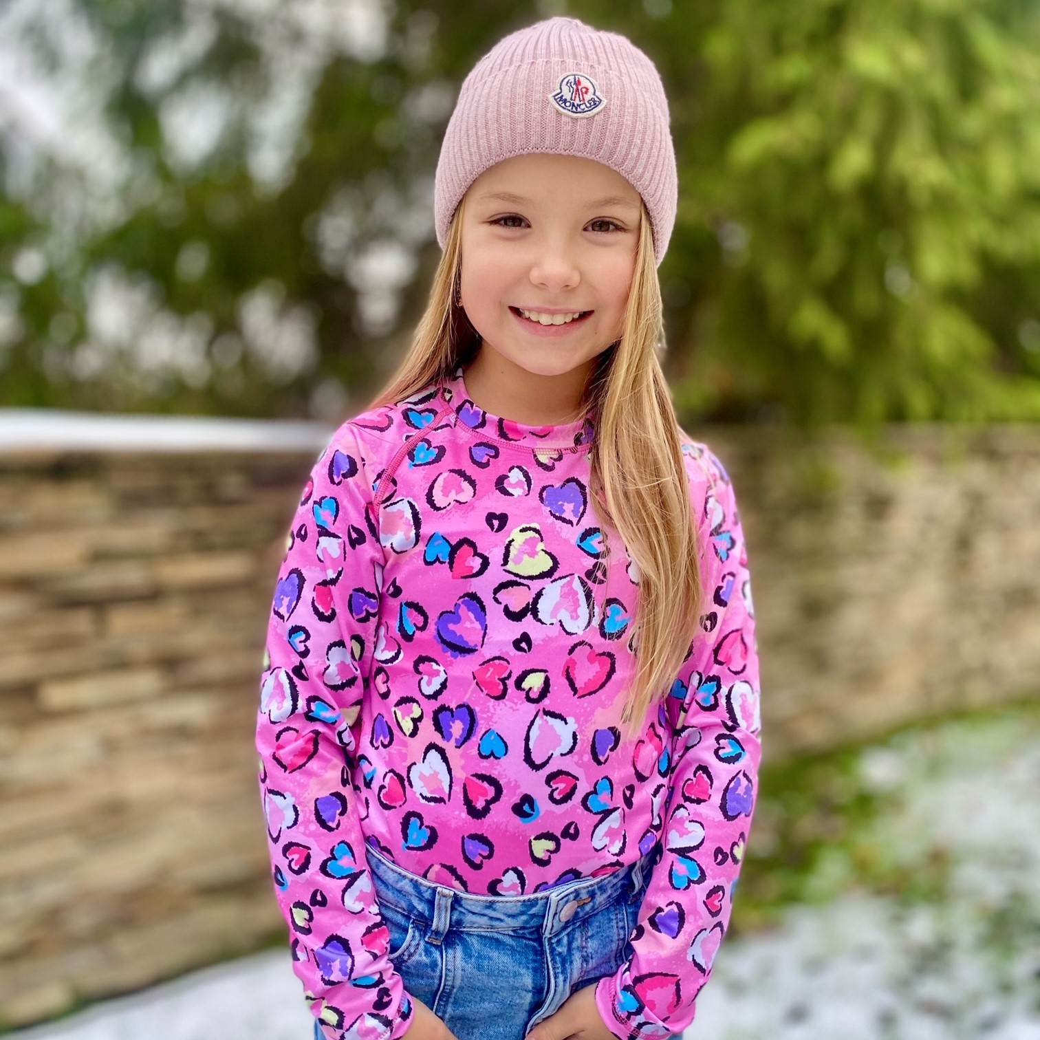 Detské funkčné tričko s farebnými srdiečkami Veľkosť: 90