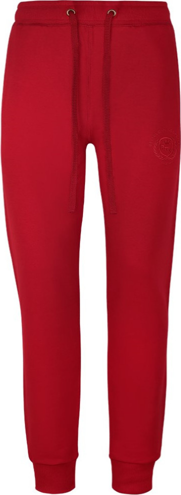 Pánske červené športové tepláky Veľkosť: M