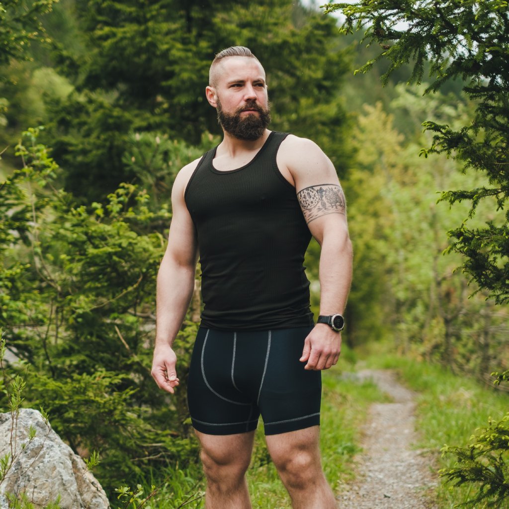 Pánske čierne boxerky Veľkosť: 2XL