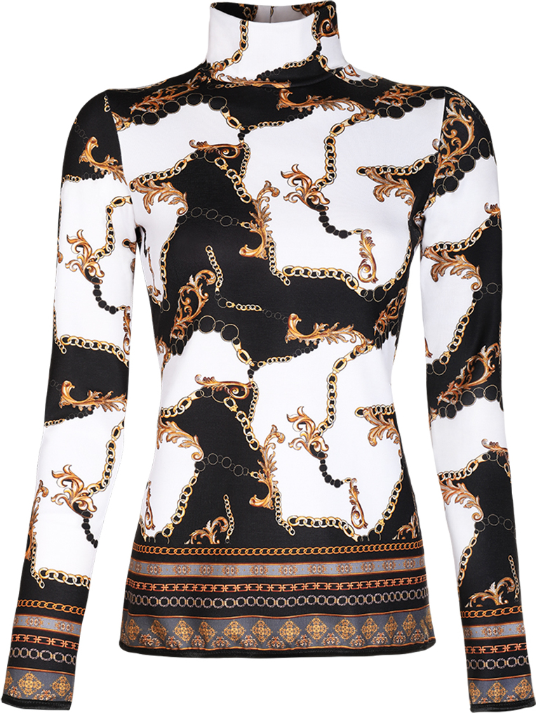 Dámsky funkčný rolák s potlačou Veľkosť: S