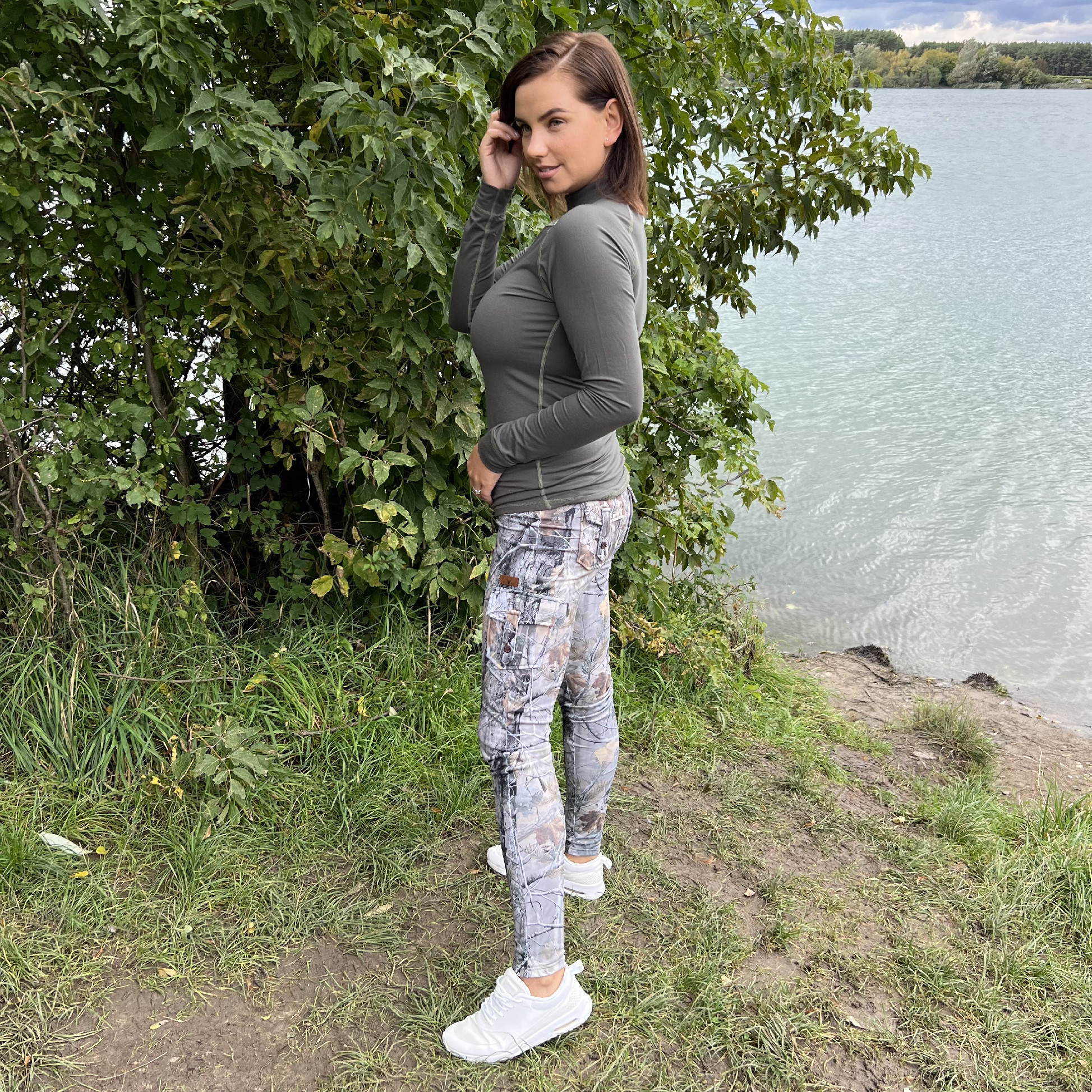 Dámske funkčné nohavice s vyšším pásom Veľkosť: S